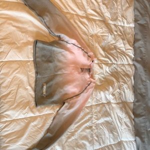 Gymshark ombré crop top